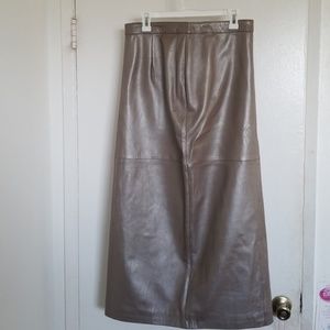Leather Skirt